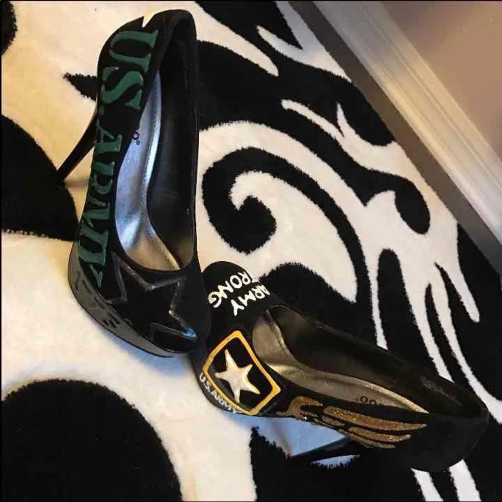ARMY STRONG Custom heels